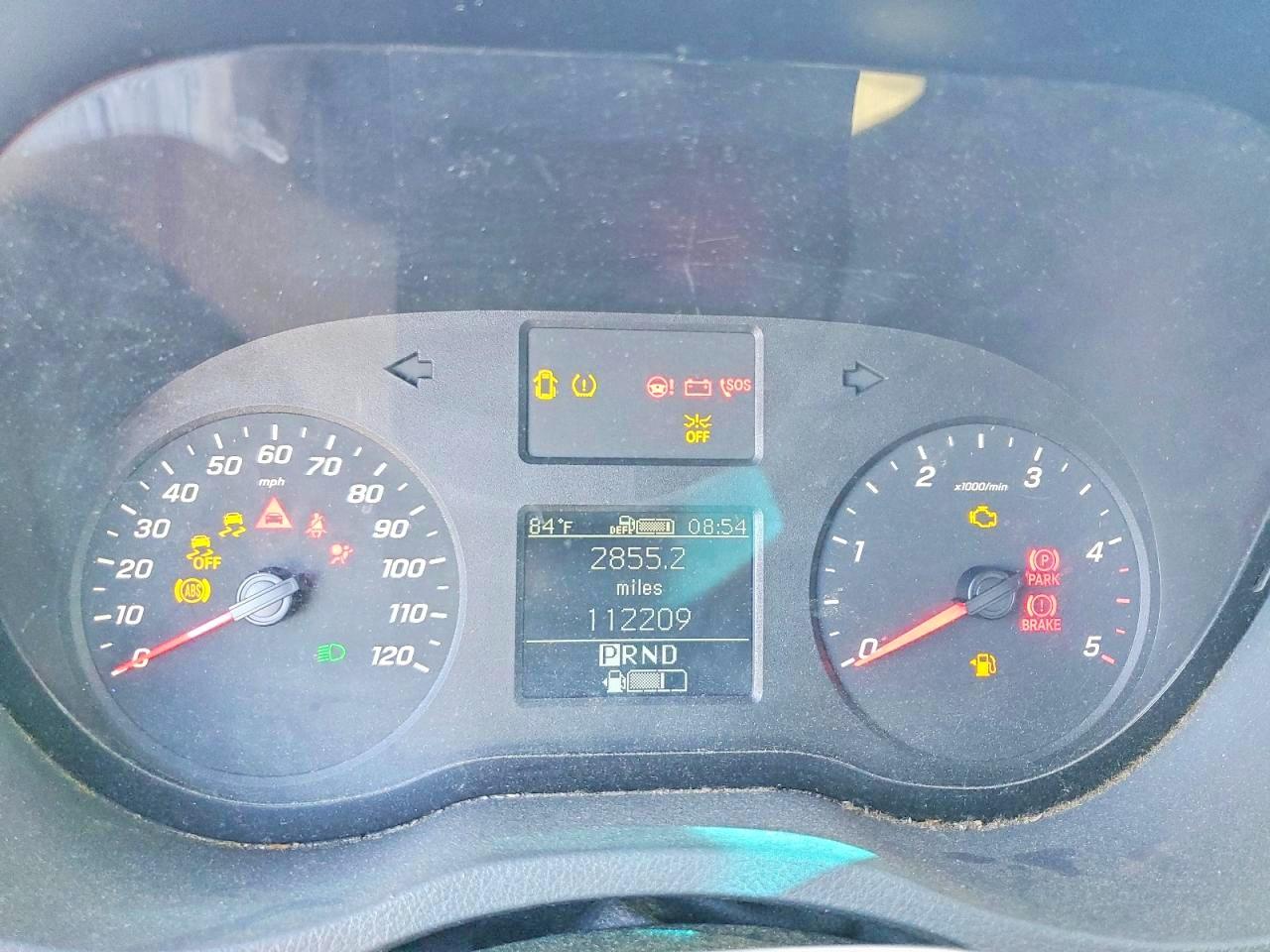 2019 Mercedes-Benz Sprinter VIN WD4PF1CD9KP137715 COPART salvage auction — Minor Dent/Scratches, FL - CERTIFICATE OF TITLE (P), sold $4,550 on 2026-07-06 (photo 9)