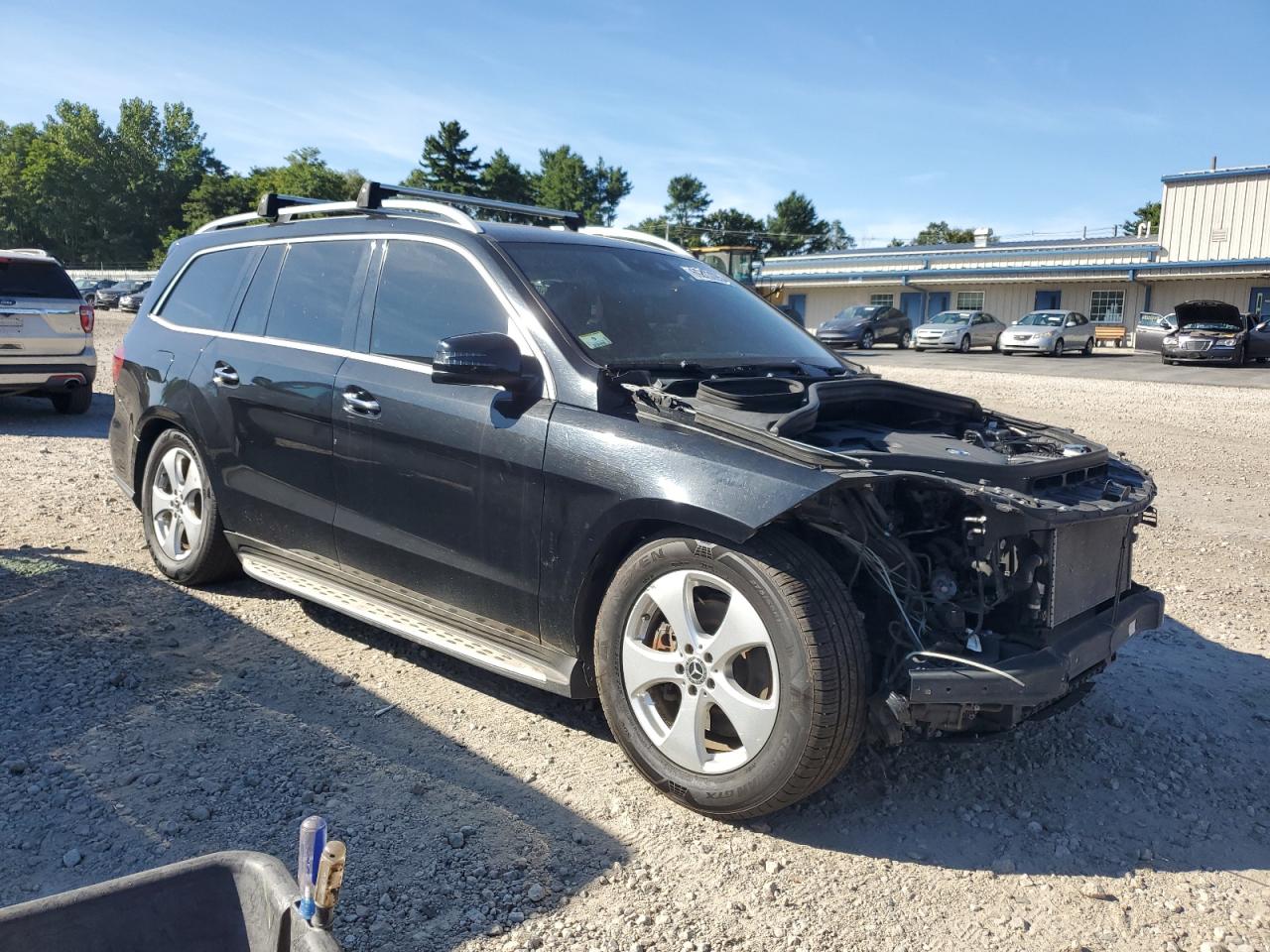 2019 Mercedes-Benz GLS-Class VIN 4JGDF6EE3KB229136 COPART salvage auction — Front End, MA - CERT OF TITLE-SALVAGE, sold $2,650 on 2026-06-29 (photo 4)