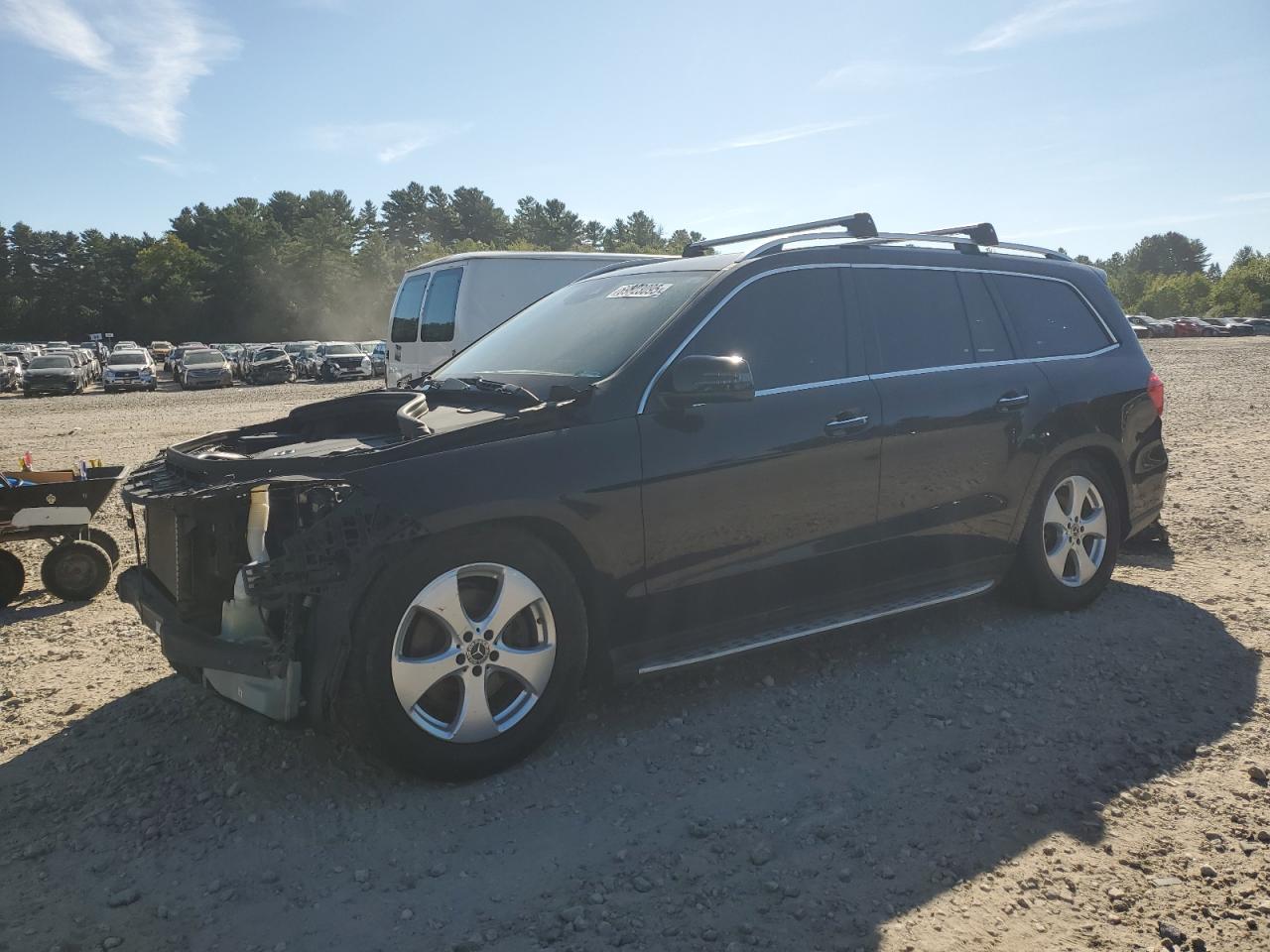 2019 Mercedes-Benz GLS-Class VIN 4JGDF6EE3KB229136 COPART salvage auction — Front End, MA - CERT OF TITLE-SALVAGE, sold $2,650 on 2026-06-29 (photo 1)