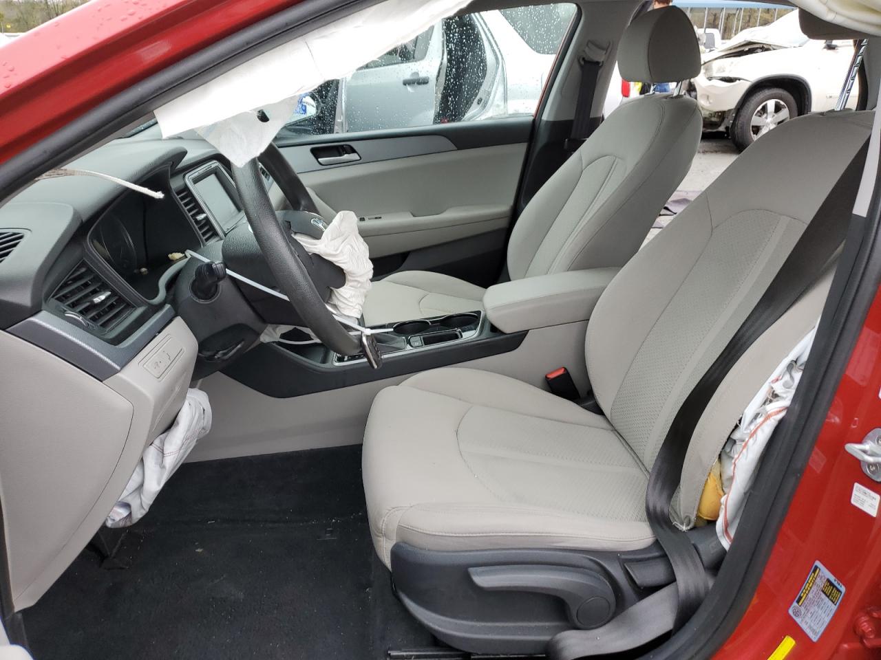 2019 Hyundai Sonata VIN 5NPE24AFXKH819730 COPART salvage auction — Front End, SC - CERT OF TITLE-SALVAGE, sold $1,800 on 2026-07-06 (photo 7)