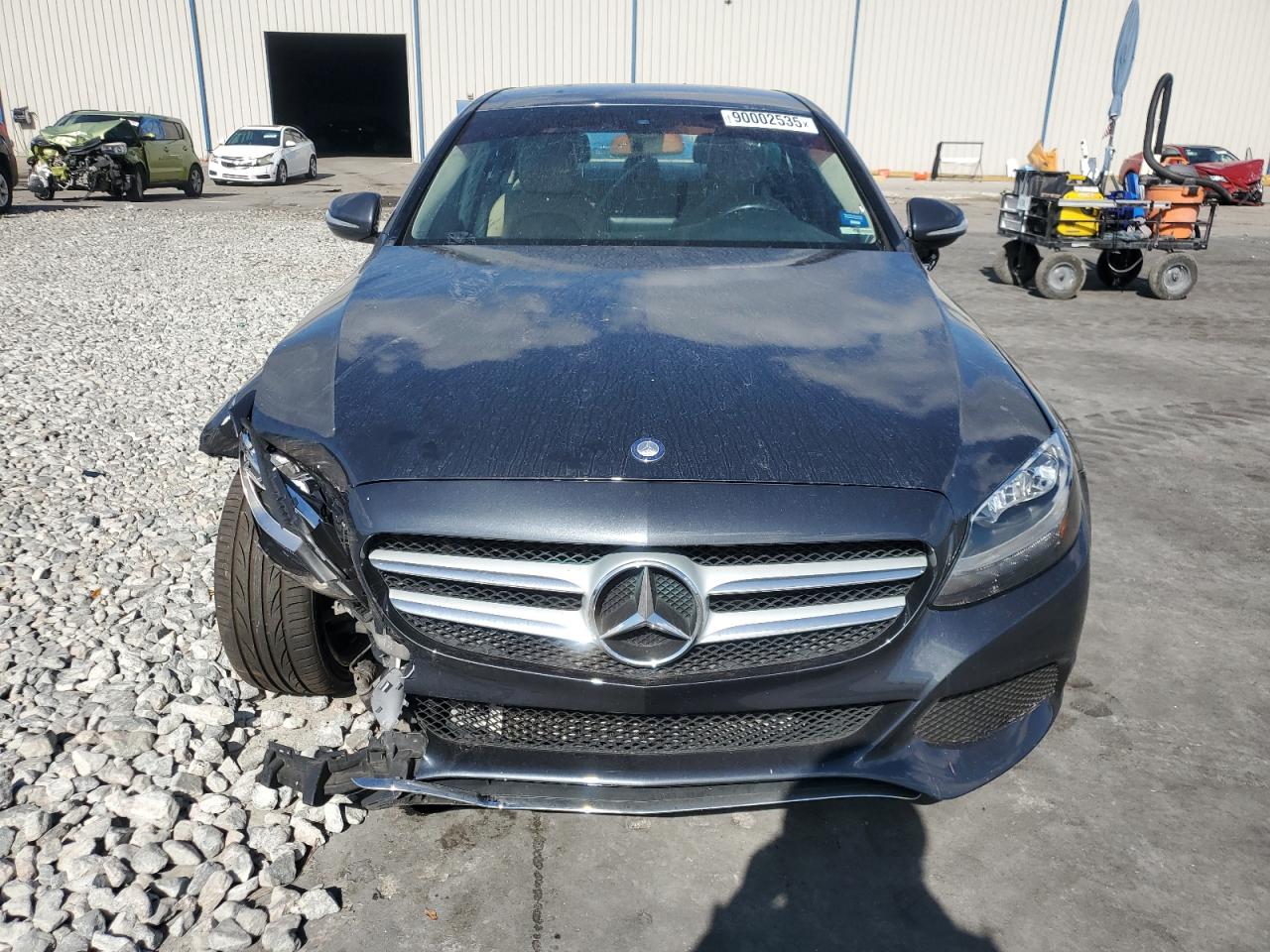 2015 Mercedes-Benz C-Class VIN 55SWF4KB4FU032554 COPART salvage auction — Front End, FL - CERT OF TITLE SLVG REBUILDABLE, sold $2,200 on 2025-12-15 (photo 5)