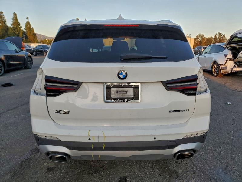 2023 BMW X3 VIN 5UX43DP04P9R88068 COPART salvage auction — REAR END, Ca - Salvage Certificate, sold $13,700 on 2026-07-02 (photo 6)