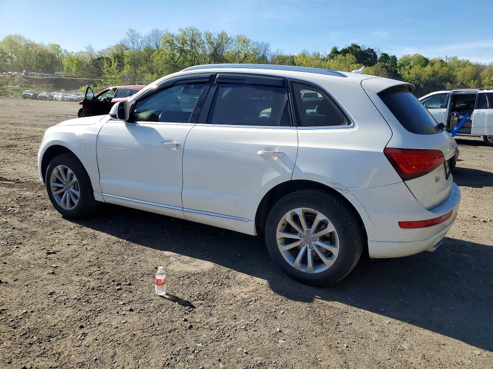 2015 Audi Q5 VIN WA1CFAFP0FA051713 COPART salvage auction — FRONT END, Ny - Certificate Of Title, sold $1,200 on 2026-07-02 (photo 2)