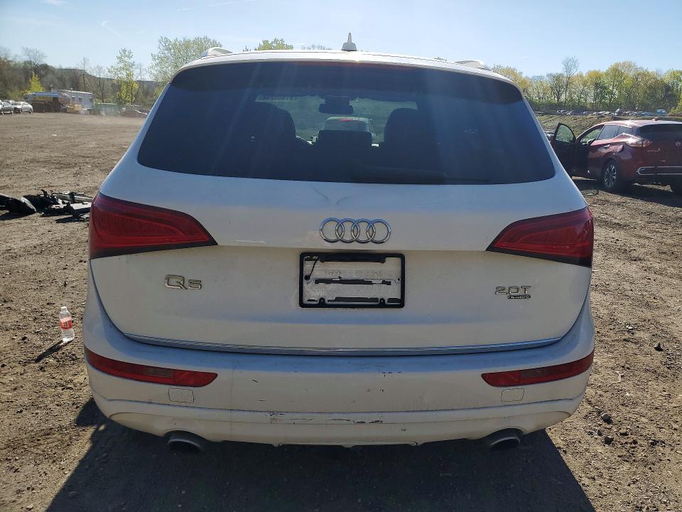2015 Audi Q5 VIN WA1CFAFP0FA051713 COPART salvage auction — FRONT END, Ny - Certificate Of Title, sold $1,200 on 2026-07-02 (photo 6)