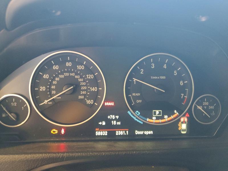 2018 BMW 3 series VIN WBA8E5G52JNU46946 COPART salvage auction — FRONT END, Wv - Certificate Of Title, sold $6,500 on 2026-07-02 (photo 9)